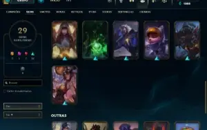 Conta com vayne prestigio e normal