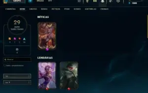 Conta com vayne prestigio e normal