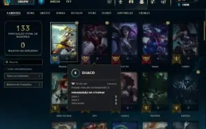 Conta com vayne prestigio e normal