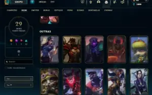 Conta com vayne prestigio e normal