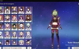 Conta AR 50 -  Shogun Raiden, Venti, Hutao, Qiqi e Yelan