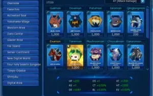 Conta Server Omegamon