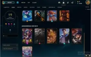 Vendo Smurf MD10 zerado e 48 champs,19 skins boas