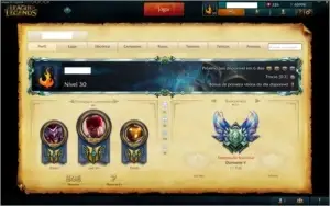 League of Legends Conta Diamante 5, Skin + Pagina de Runa