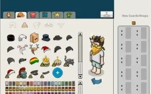 Conta Habbo 2009 Todos os Packs Dourados