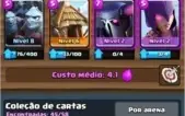 CONTA COC CV 9 QUASE FULL + CONTA ROYALE + CLAN COC NV 8