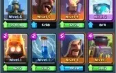 CONTA COC CV 9 QUASE FULL + CONTA ROYALE + CLAN COC NV 8