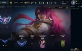 Conta LOL (DIAMANTE 4 + 179 SKINS) + Valorant