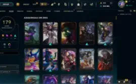 Conta LOL (DIAMANTE 4 + 179 SKINS) + Valorant