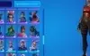 conta Fortnite rara. com renegade flamejante, etc