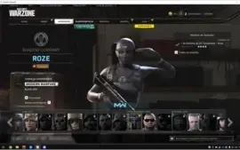 Conta Cod Warzone/MW Com Rose