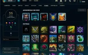 CONTA LOL DIAMANTE IV - 64% WR