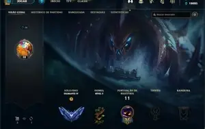 CONTA LOL DIAMANTE IV - 64% WR