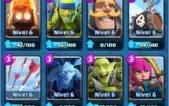 Clash Royale:Arena 11,com troca de nome,level 8,ledarias 2