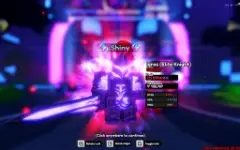 Anime Vanguards Igris shiny com ethereal