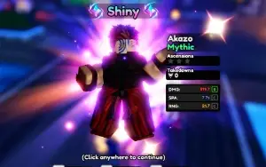 Anime Vanguards Igris shiny com ethereal