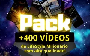Videos Lifestyle Milionário +400 vídeos