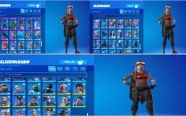 Acc fortnite com iconic/glow 177 skins