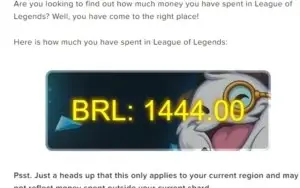 Conta league of legends