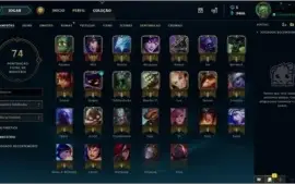 Conta Platina V   LOL