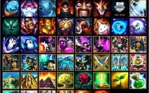 CONTA COM QUASE TODOS CHAMPS E 66 SKINS + GOLD S7