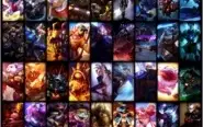 CONTA COM QUASE TODOS CHAMPS E 66 SKINS + GOLD S7
