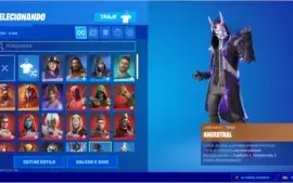 CONTA FORTNITE | 90 SKINS|210 V-BUCKS|NIVEL 912 !! TOP !!
