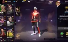 Conta Free fire muito gemada
