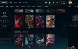 Conta LoL Unranked Level 112