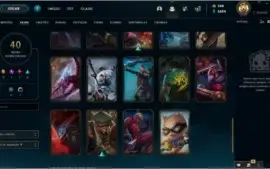 Conta LoL Unranked Level 112