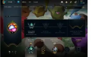 Conta League of Legends (LOL) Platina IV