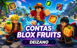 Blox Fruits | Contas Lv2800, God, Cdk, V4 E Frutas |