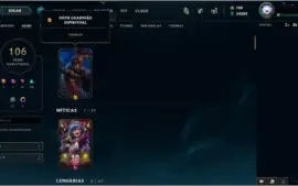 CONTA LEAGUE OF LEGENDS GOLD III, XP 248