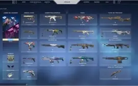 Conta Valorant Platina 3 com mais de RS1800 reais em skins!