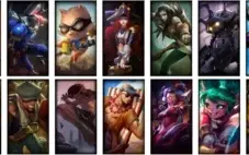 CONTA PRATA 5 / 92 CAMPEÕES / 19 SKINS / 2 PAG DE RUNAS