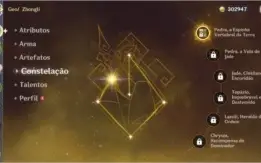 ZHONGLI(C1) , VENTI , + 3 ARMAS 5⭐
