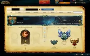 Conta League of Legends Diamante 5 br