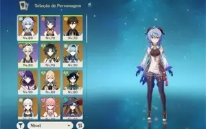 Vendo conta xiao C1+yae miko+venti C1+baal+zhongli mais 8 5*