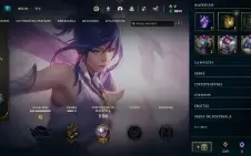 Conta League of Legends, Gold, 89 Champions, 45 skins LOL