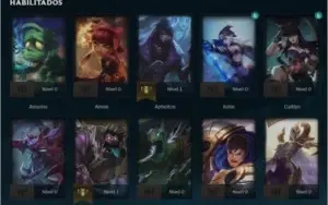 🟢 CONTA SMURF PLATINA 🔥 SEASON 10 💎 14K ESSÊNCIAS