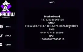 Spoofer SHDW Lifetime Mega promo!