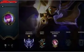 Conta diamante 4 lol