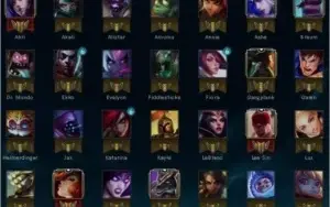 CONTA DE LEAGUE OF LEGENDS.