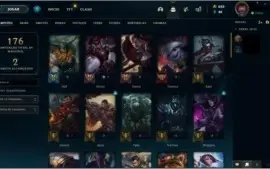 V > Conta 26 skins smurf