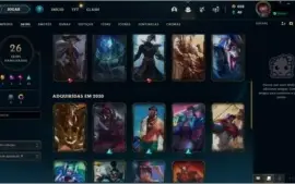 V > Conta 26 skins smurf
