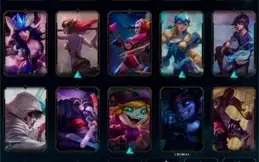 Conta League of Legends, mais de 100 skins.