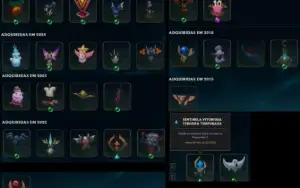 Conta LOL (PLAT4 Solo, PLAT4 Flex), todos os campeões