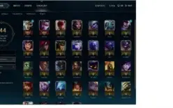 CONTA LEAGUE OF LEGENDS PRATA IV-S7 / BORDA S6 GOLD IV