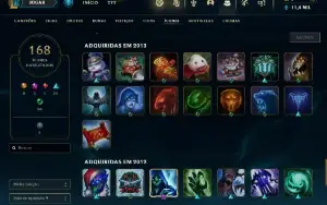 Conta Com Skin Rara Riot Singed
