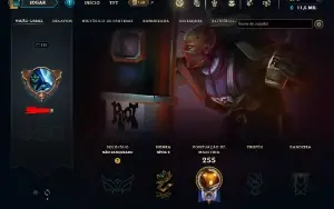 Conta Com Skin Rara Riot Singed